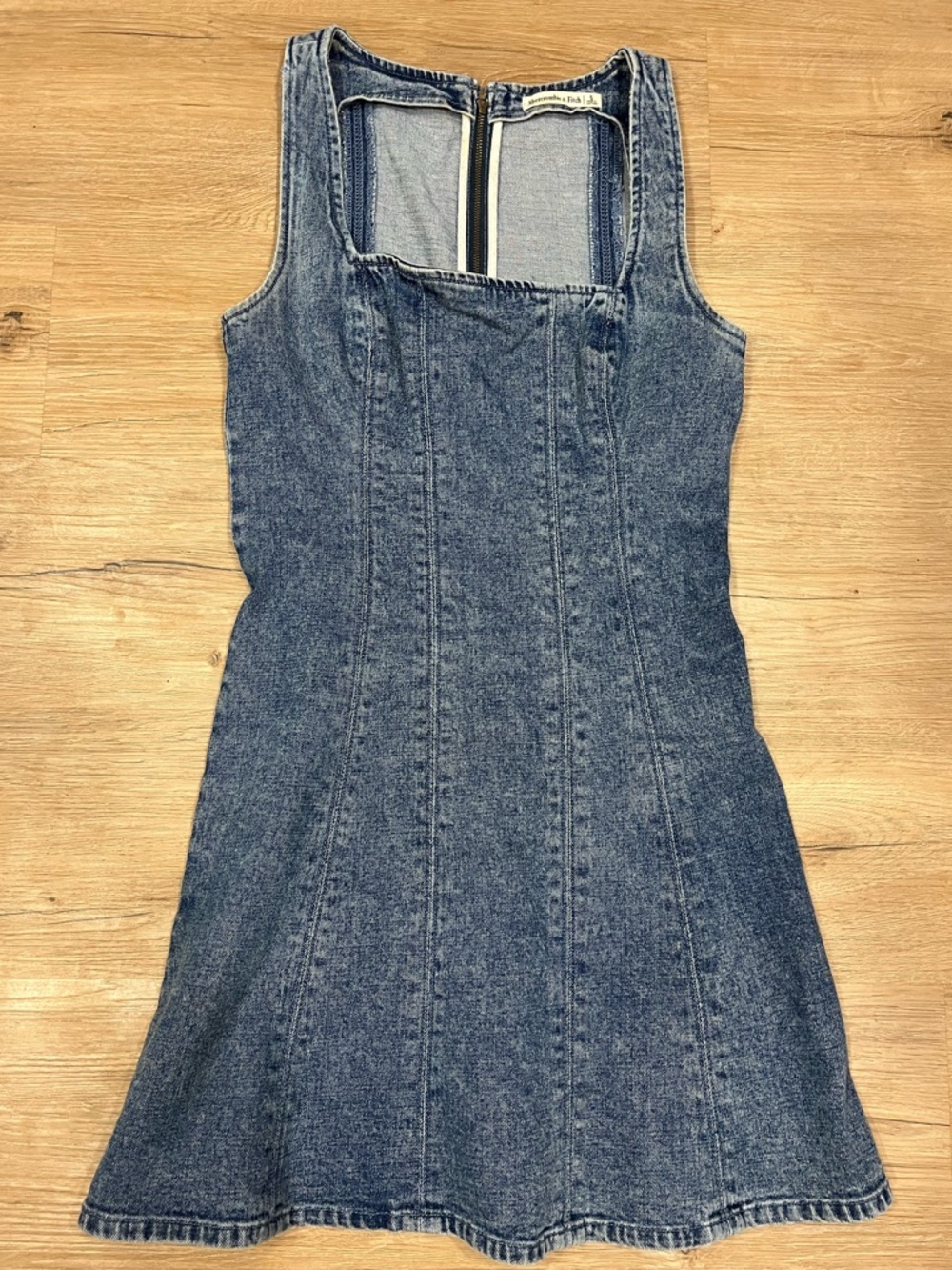 Abercrombie & Fitch Blue Denim Mini Dress